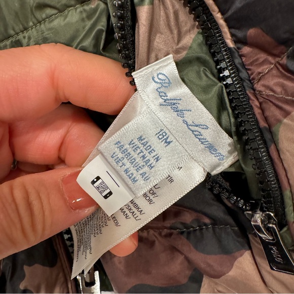 Ralph Lauren Baby Reversible Water Repellent Hooded Jacket - 18 Months - Picture 11 of 11